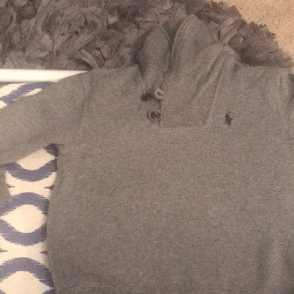 Boys polo sweatshirt